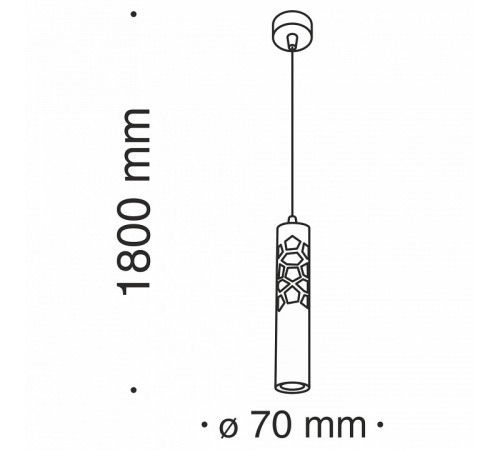 Подвесной светодиодный светильник Maytoni Torre P037PL-L11W4K