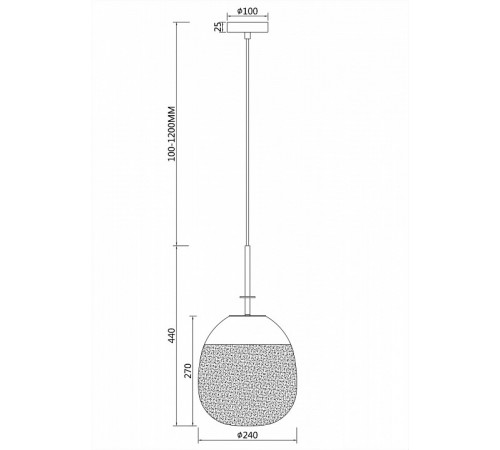 Подвесной светильник Maytoni Lune P072PL-L5W3K