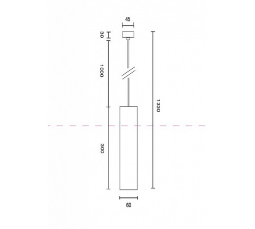 Подвесной светильник Maytoni Technical Focus P075PL-01B Подвесной светильник Maytoni Technical Focus P075PL-01B