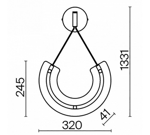 Бра Maytoni Maya P091WL-L18G3K Бра Maytoni Maya P091WL-L18G3K
