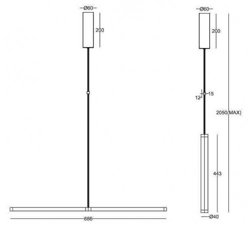 Подвесной светильник Maytoni Supersymmetry P096PL-L11BK1 Подвесной светильник Maytoni Supersymmetry P096PL-L11BK1