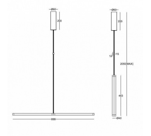 Подвесной светильник Maytoni Supersymmetry P096PL-L11WK Подвесной светильник Maytoni Supersymmetry P096PL-L11WK
