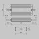 Блок питания Maytoni Power Supply Magnetic PSL008-400W-48V-IP67