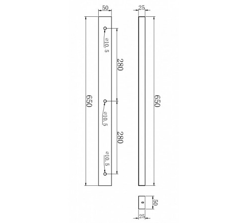 Основание для подвесного светильника Maytoni Universal Base SPR-BASE-03-B