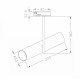 Трековый светильник Maytoni Elti TR005-1-GU10-BG