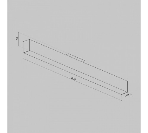 Трековый светильник Maytoni Technical BASIS TR012-2-20W4K-W