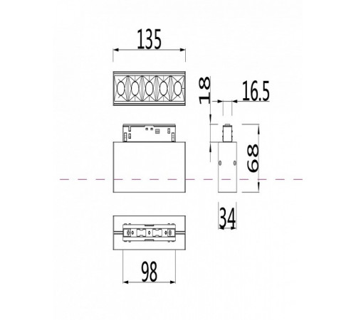 Трековый светильник Maytoni Technical Points TR014-2-10W4K-W