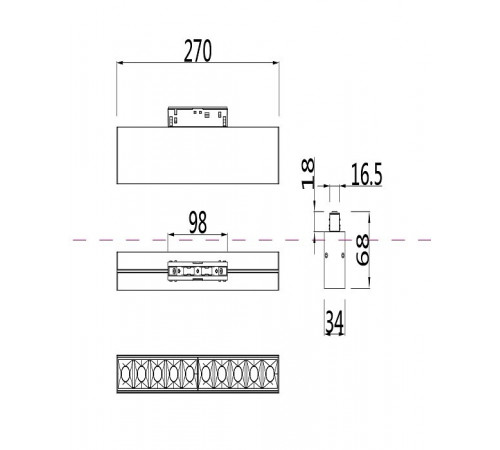 Трековый светильник Maytoni Technical Points TR014-2-20W4K-W