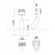 Трековый светильник Maytoni Focus LED TR019-2-10W4K-MG