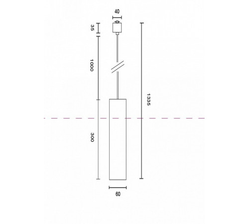 Трековый светильник Maytoni Technical Focus TR025-1-GU10-B