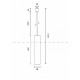 Трековый светильник Maytoni Technical Focus TR025-1-GU10-B