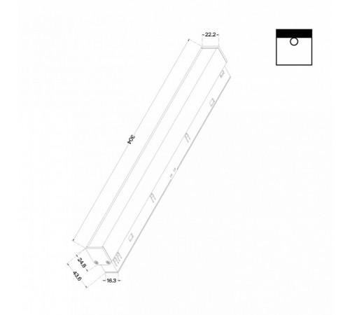 Трековый светодиодный светильник Maytoni Technical Basis TR030-2-12W4K-B Трековый светодиодный светильник Maytoni Technical Basis TR030-2-12W4K-B