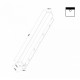 Трековый светодиодный светильник Maytoni Technical Basis TR030-2-12W4K-B