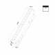 Трековый светодиодный светильник Maytoni Technical Points TR031-2-12W3K-B