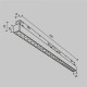 Трековый магнитный светильник Maytoni Points TR031-4-24WTW-M-DSZ-B