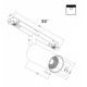 Трековый светодиодный светильник Maytoni Technical Focus Led TR032-2-12W3K-M-B