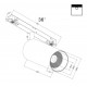 Трековый светодиодный светильник Maytoni Technical Focus Led TR032-4-20W3K-M-DS-B