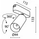 Трековый светильник Maytoni Focus LED TR103-1-12W4K-M-B