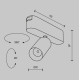Трековый магнитный светильник Maytoni Focus LED TR103-1-5W3K-M-W
