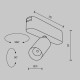 Трековый светильник Maytoni Focus LED TR103-1-5W4K-M-B