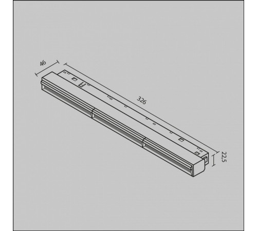 Трековый магнитный светильник Maytoni Parete TR106-4-18W-DS-B Трековый магнитный светильник Maytoni Parete TR106-4-18W-DS-B