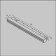 Трековый магнитный светильник Maytoni Parete TR106-4-18W-DS-B