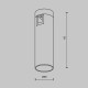Трековый магнитный светильник Maytoni Focus TR143-1-5W3K-W-B