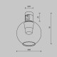 Трековый магнитный светильник Maytoni Bubble TR148-1-3W3K-BS