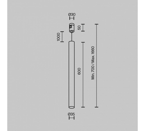 Трековый магнитный светильник Maytoni Focus LED TR156-1-5W3K-BS