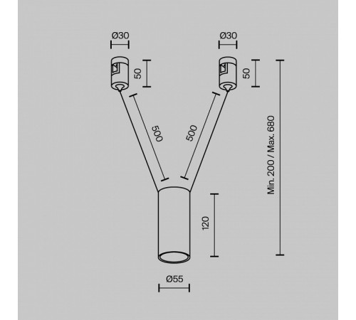 Трековый магнитный светильник Maytoni Focus LED TR157-1-12W3K-B Трековый магнитный светильник Maytoni Focus LED TR157-1-12W3K-B