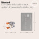 Пружинный держатель для встраиваемого шинопровода Maytoni Accessories for tracks TRA002HR-11B