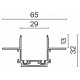 Шинопровод встраиваемый Maytoni Busbar trunkings Radity TRA084MP-12W