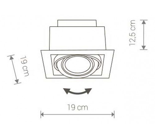 Встраиваемый светильник Nowodvorski Downlight 9575 Встраиваемый светильник Nowodvorski Downlight 9575