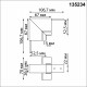 Соединитель для шинопровода Novotech Flum 135234