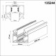 Шинопровод низковольтный Novotech Shino Flum 135244Y