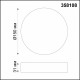Потолочный светодиодный светильник Novotech Ornate 358108