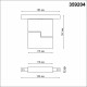 Трековый светильник для низковольтного шинопровода Novotech Flum 359204