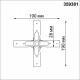 Соединитель гибкий X-образный Novotech Konst Glat 359381