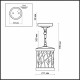Уличный светильник Odeon Light Lagra 2287/1A