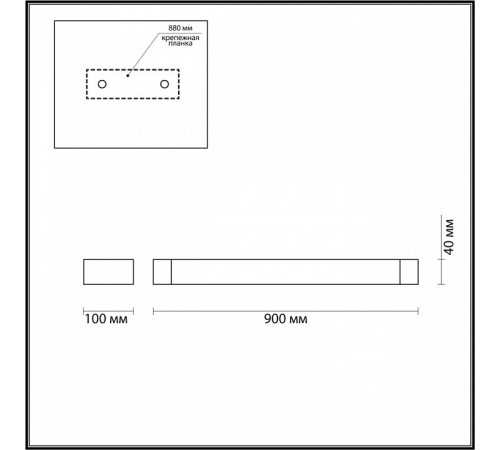 Настенный светильник Odeon Light Arno 3887/24WW