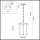 Уличный светильник Odeon Light Galen 4173/1B