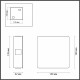 Настенный светильник Odeon Light 4258/8WL