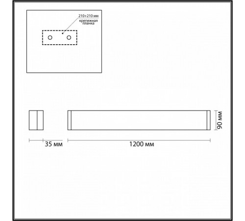 Настенный светильник Odeon Light Framant 4294/40WL Настенный светильник Odeon Light Framant 4294/40WL