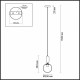 Бра Odeon Light Okia 4668/1W