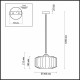 Потолочный светильник Odeon Light BINGA 4746/1C