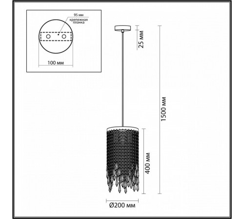 Торшер Odeon Light Chokka 5028/3F Торшер Odeon Light Chokka 5028/3F