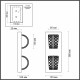 Настенный светильник Odeon Light Mirage 5029/8WL