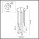 Каскадная люстра Odeon Light Shiny 5061/32L