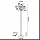 Торшер Odeon Light Gardi Modern 5090/12F