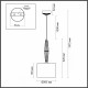 Бра Odeon Light Latte 5403/1W